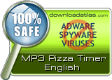 MP3 Pizza Timer is clean!